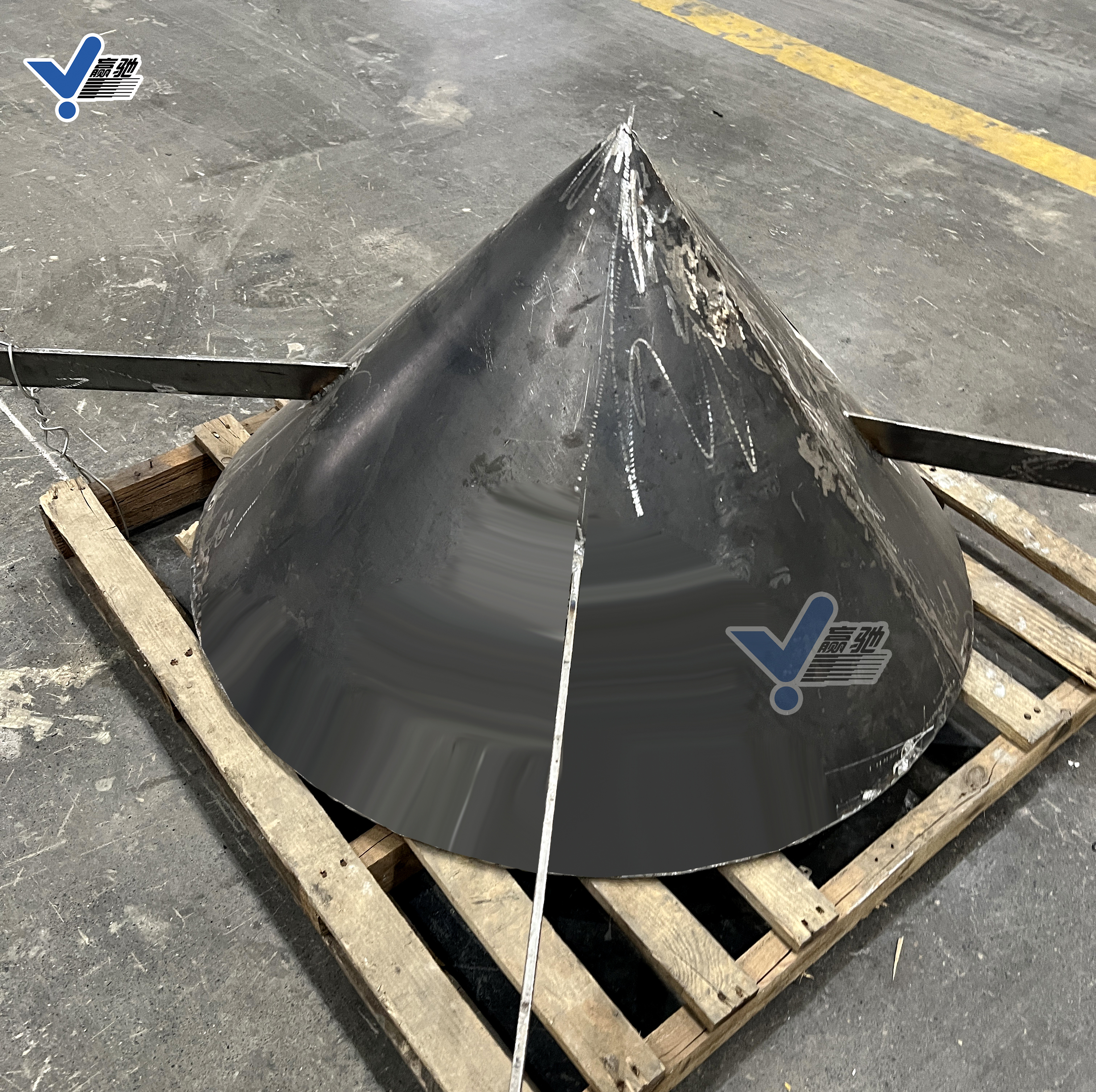 散料錐襯貼耐磨陶瓷 散料錐內(nèi)襯氧化鋁耐磨陶瓷片 耐磨陶瓷散料錐 陶瓷馬賽克散料錐 散料錐氧化鋁片 氧化鋁耐磨陶瓷散料錐 散料錐表面防磨層 散料錐耐磨內(nèi)襯-淄博贏馳陶瓷新材料有限公司