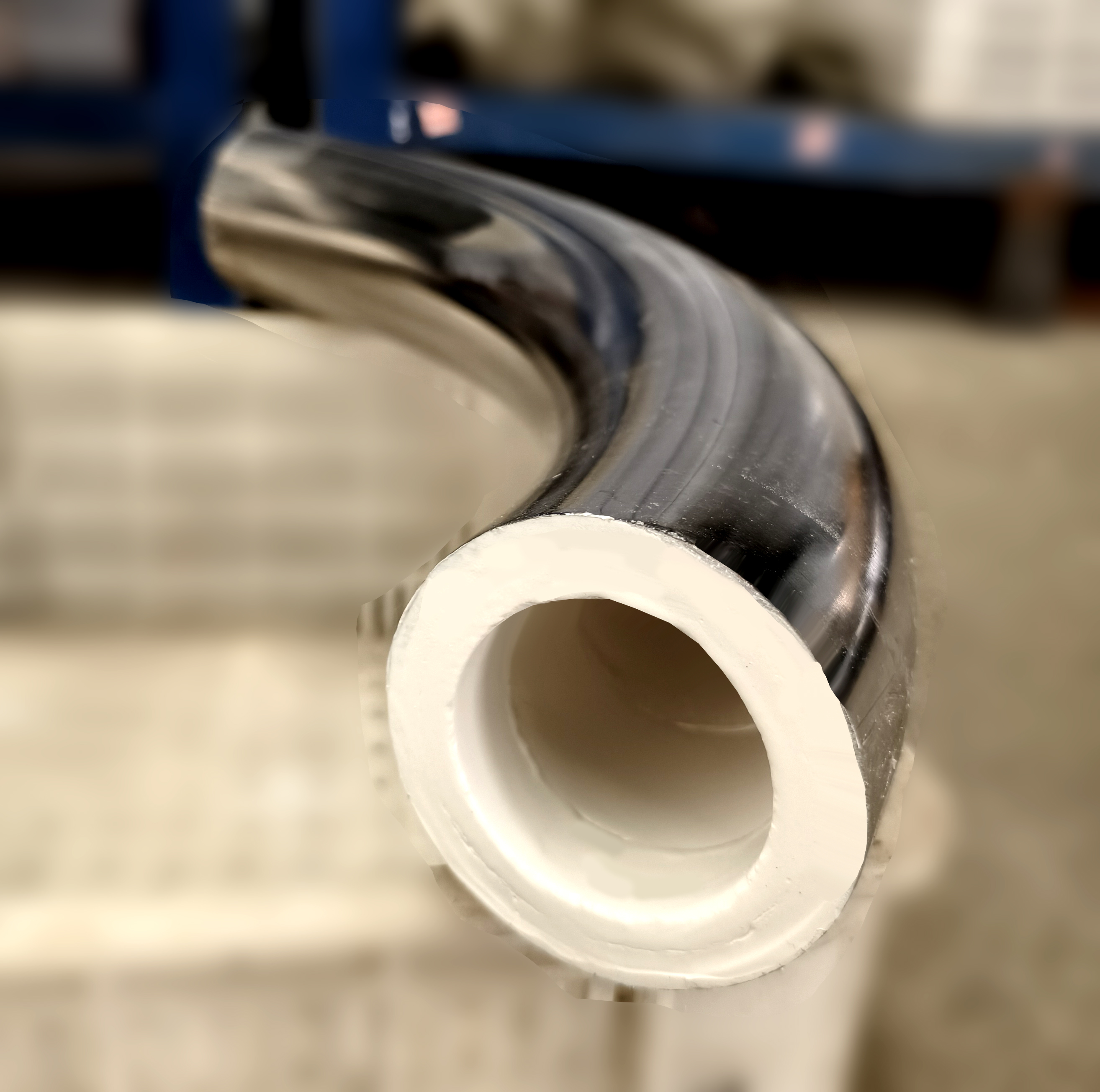 鏡面不銹鋼管道內(nèi)襯氧化鋁陶瓷環(huán) 不銹鋼管道內(nèi)襯氧化鋁 管道內(nèi)襯耐磨陶瓷環(huán) 耐磨陶瓷管道 山東陶瓷復(fù)合管道 耐磨陶瓷管道 食品管道防磨內(nèi)襯管道 陶瓷襯里防磨防腐管道 淄博贏馳陶瓷