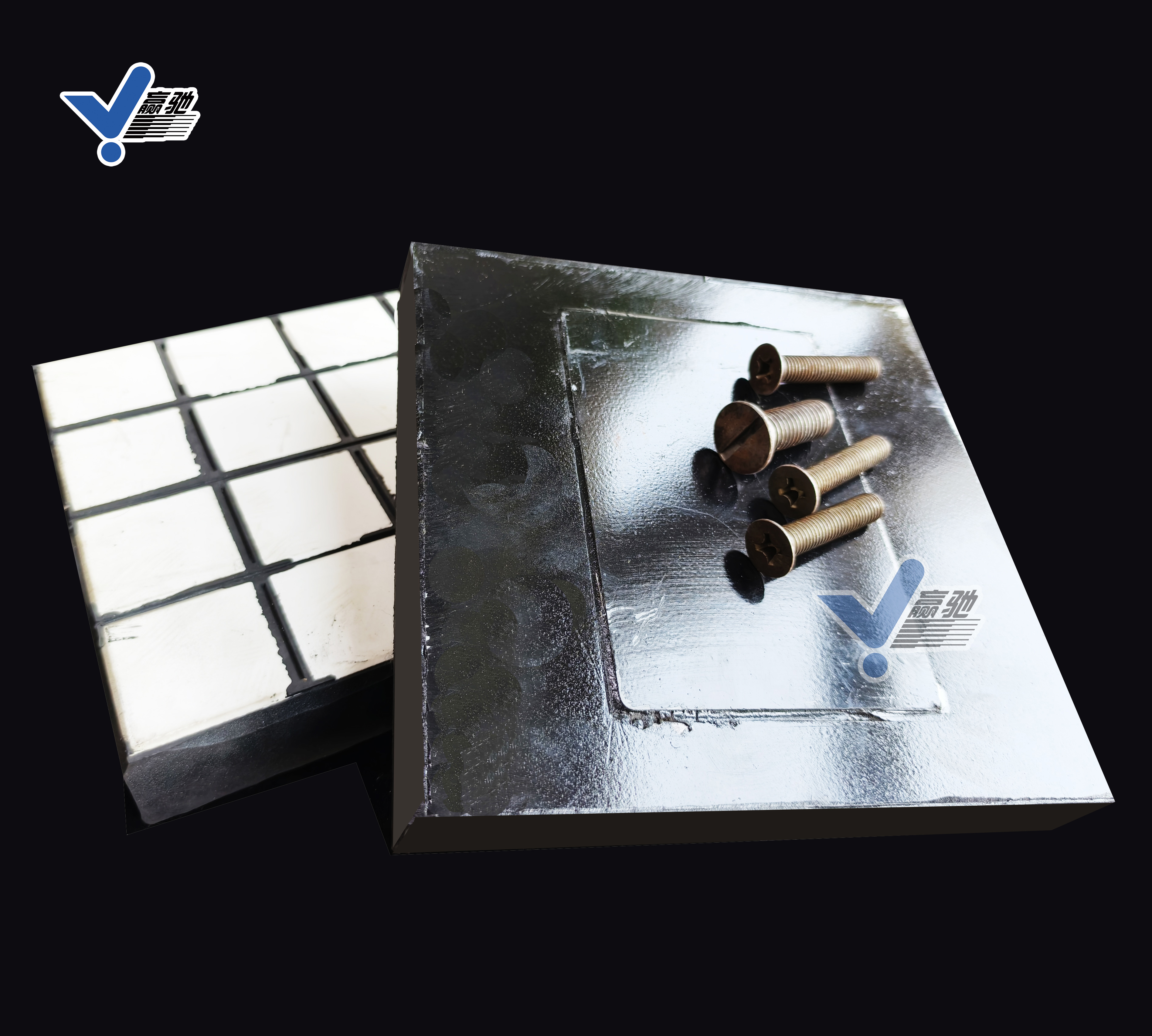 淄博贏馳：磁性三合一陶瓷襯板到底用在哪里？—— 應(yīng)用場(chǎng)景的真相