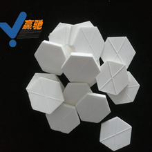 六邊形耐磨陶瓷片 六邊形耐磨陶瓷襯片 耐磨陶瓷襯片 氧化鋁耐磨陶瓷襯片 氧化鋁襯片 六邊形耐磨陶瓷 陶瓷氧化鋁片 耐磨陶瓷襯片 陶瓷襯片氧化鋁 六邊形氧化鋁片 淄博贏馳陶瓷新材料有限公司