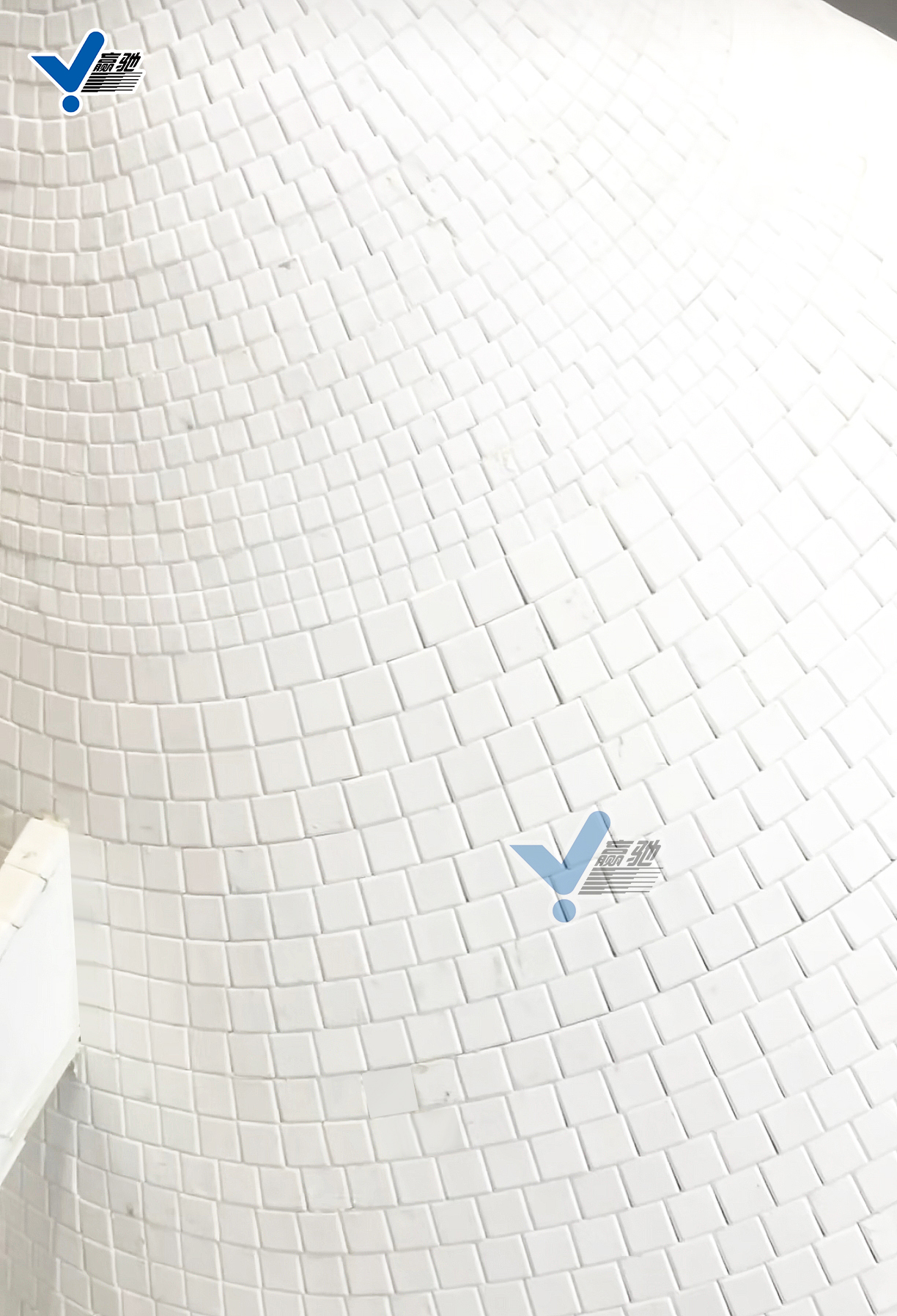 散料錐襯貼耐磨陶瓷 散料錐內(nèi)襯氧化鋁耐磨陶瓷片 耐磨陶瓷散料錐 陶瓷馬賽克散料錐 散料錐氧化鋁片 氧化鋁耐磨陶瓷散料錐 散料錐表面防磨層 散料錐耐磨內(nèi)襯-淄博贏馳陶瓷新材料有限公司