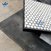 圆柱氧化铝橡胶钢板包边衬板 圆柱刚玉复合衬板 包边圆柱三合一耐磨陶瓷复合板 包边高铝刚玉圆柱复合板 耐磨陶瓷衬板包边 包边式复合板 耐磨耐冲击 淄博赢驰陶瓷新材料有限公司