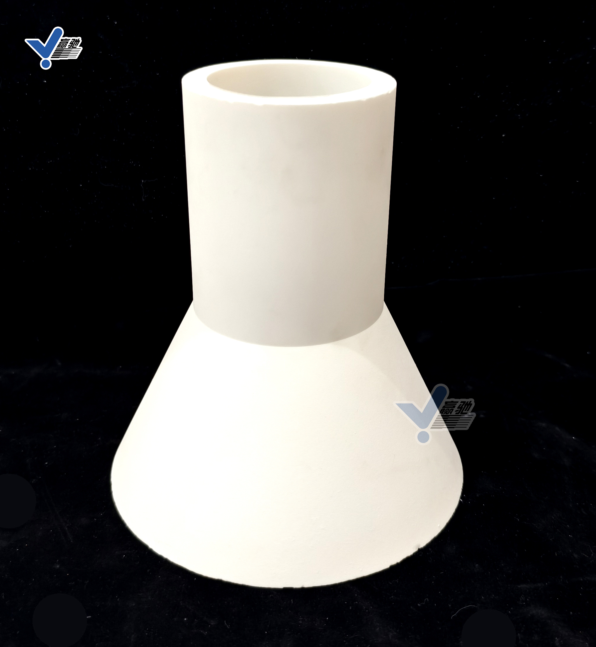 旋流器底流口 氧化铝陶瓷环 旋流器底流口整体防磨 旋流器底流口刚玉内衬耐磨耐冲刷抗冲击 剧烈冲刷 高纯耐磨 精密成型 深度定制 抗腐蚀 长寿命 淄博赢驰陶瓷新材料有限公司